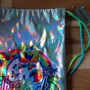 Holographic SpongeBob Lisa Frank Backpack